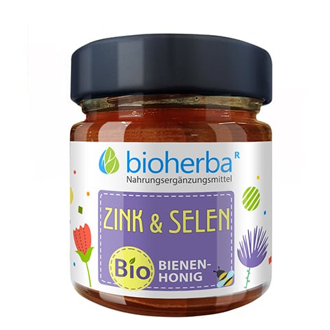 ZINK & SELEN Bio Bienenhonig Mischung 280 Gramm