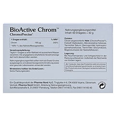 BIO ACTIVE Chrom ChromoPrecise 100 g Dragees 60 Stck - Rckseite
