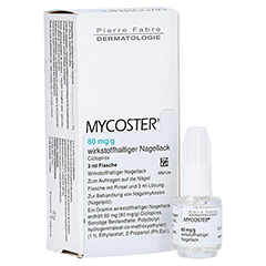 MYCOSTER 80mg/g 3 Milliliter N1