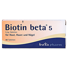 Biotin beta 5 60 Stück - Vorderseite