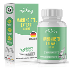 MARIENDISTEL 500 mg Extrakt Kapseln 90 Stck