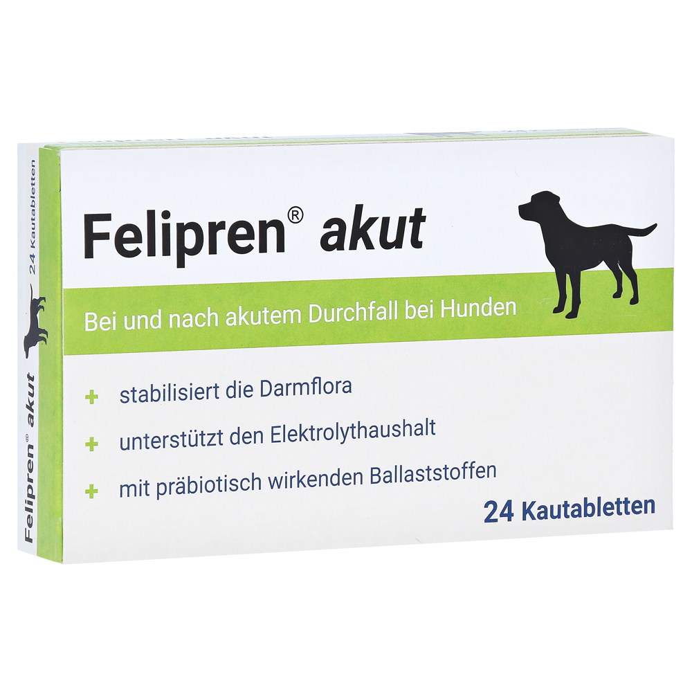 FELIPREN akut Kautabl.bei u.nach Durchfall f.Hunde 24 Stück