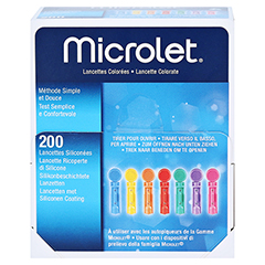 MICROLET Lancets 200 Stck - Vorderseite