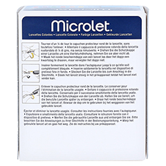 MICROLET Lancets 200 Stck - Rckseite