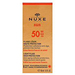 NUXE Sun Sonnenfluid Gesicht LSF 50 50 Milliliter - Vorderseite