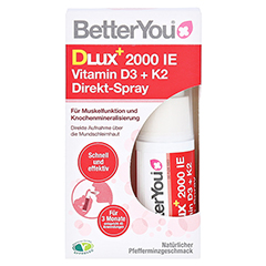 BETTERYOU Vitamin D3+K2 Direkt-Spray 12 Milliliter - Vorderseite