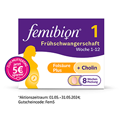 FEMIBION 1 Frühschwangerschaft Tabletten 56 Stück
