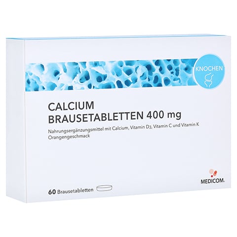 CALCIUM BRAUSETABLETTEN 400 mg 60 Stück