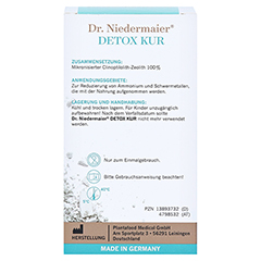 DR.NIEDERMAIER Detox Kur 90 Gramm - Rückseite