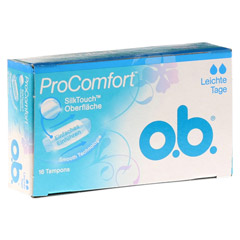 O.B. Tampons ProComfort leichte Tage 16 Stck