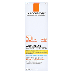 La Roche-Posay Anthelios Anti-Imperfections Gel Creme LSF 50+ 50 Milliliter - Rckseite