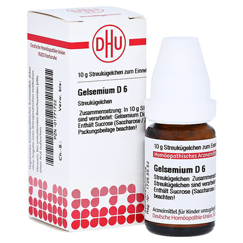GELSEMIUM D 6 Globuli 10 Gramm N1