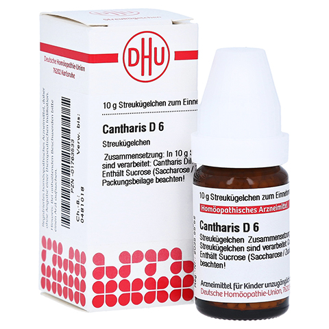 CANTHARIS D 6 Globuli 10 Gramm N1