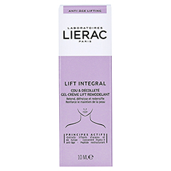 LIERAC LIFT INTEGRAL Hals & Dekollete Gel-Creme 10 Milliliter - Rckseite