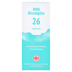 DHU Bicomplex 26 Tabletten 150 Stück N1 - Vorderseite