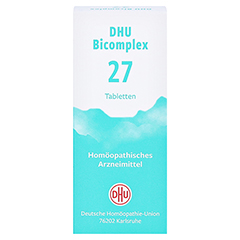 DHU Bicomplex 27 Tabletten 150 Stck N1 - Vorderseite