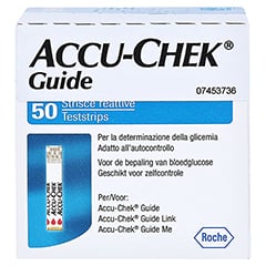 ACCU-CHEK Guide Teststreifen 50 Stck - Rckseite