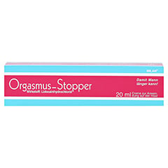ORGASMUS-Stopper Creme 20 Milliliter - Vorderseite
