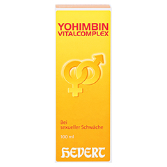 YOHIMBIN Vitalcomplex Hevert Tropfen 200 Milliliter - Vorderseite