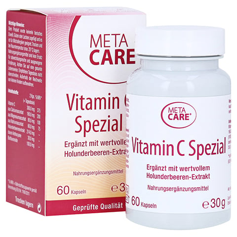 META-CARE Vitamin C spezial Kapseln 60 Stück