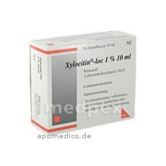 XYLOCITIN-loc 1% 10 ml Injektionslsung Amp. 10x10 Milliliter N3
