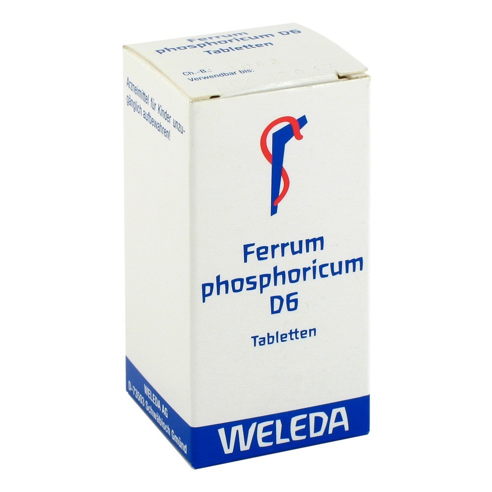 FERRUM PHOSPHORICUM D 6 Tabletten 80 Stück