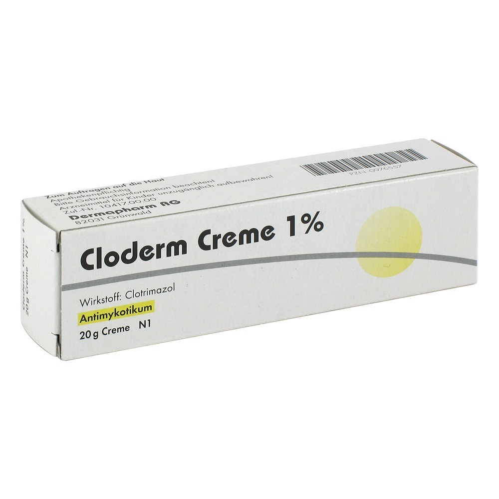 Cloderm Creme 1% Creme 20 Gramm