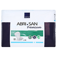 ABRI-San Plus Air Plus Nr.6 30x63 cm 3x34 Stck - Vorderseite