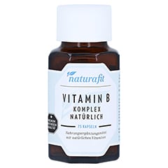 NATURAFIT Vitamin B Komplex natürlich Kapseln 75 Stück
