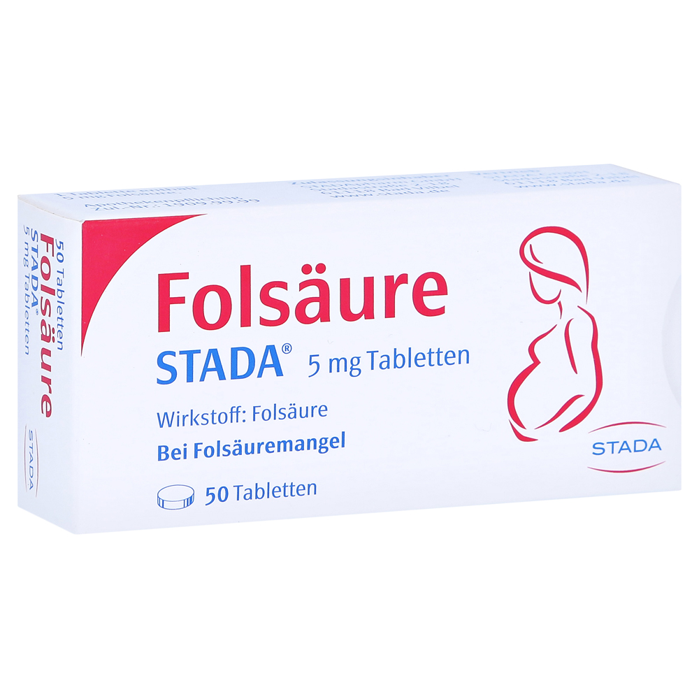 FOLSÄURE STADA 5 mg Tabletten 50 Stück N2 online bestellen - medpex