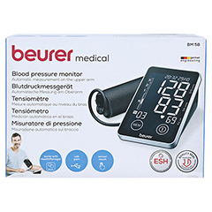 BEURER BM58 Blutdruckmessgerät 1 Stück - Vorderseite