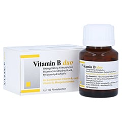 Vitamin B duo 100mg/100mg 100 Stück N3