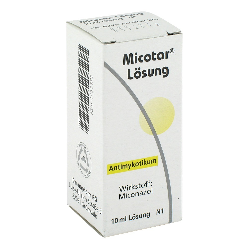 Micotar 20mg/ml Lösung 10 Milliliter