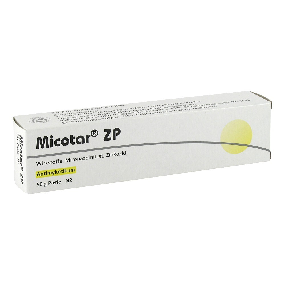 Micotar ZP 20mg/g+200mg/g Paste 50 Gramm