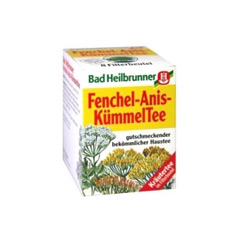 BAD HEILBRUNNER Fenchel-Anis-Kmmel Tee Filterbtl. 8x2.0 Gramm
