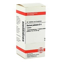 BARIUM JODATUM D 4 Tabletten