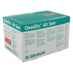 Omnifix Solo 40 Insulin EinmalSpritzen