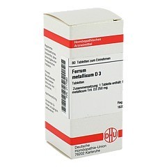 FERRUM METALLICUM D 3 Tabletten