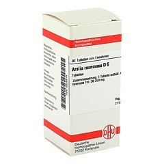 ARALIA RACEMOSA D 6 Tabletten