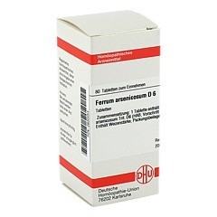 FERRUM ARSENICOSUM D 6 Tabletten