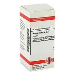 HEPAR SULFURIS D 2 Tabletten