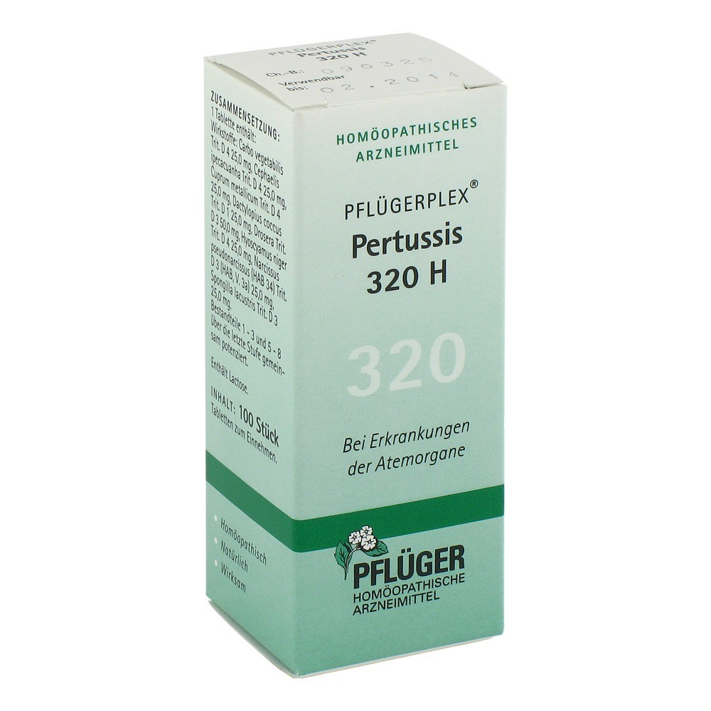 PFLÜGERPLEX Pertussis 320 H Tabletten 100 Stück