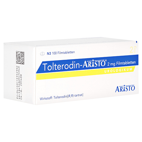 Tolterodin-Aristo 2mg 100 Stck N3
