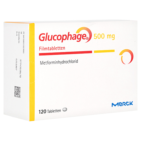 Glucophage 500mg 120 Stck N2