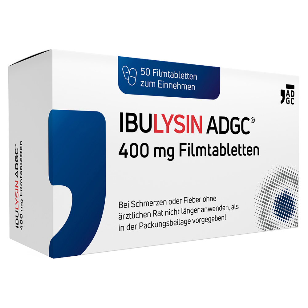 IBULYSIN ADGC 400mg Filmtabletten 50 Stück