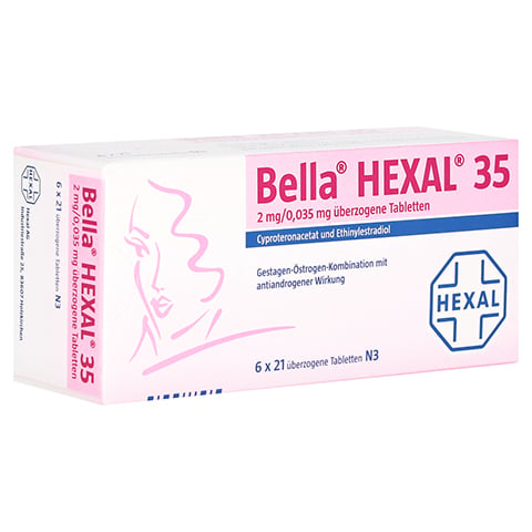 Bella HEXAL 35 2mg/0,035mg 6x21 Stck N3