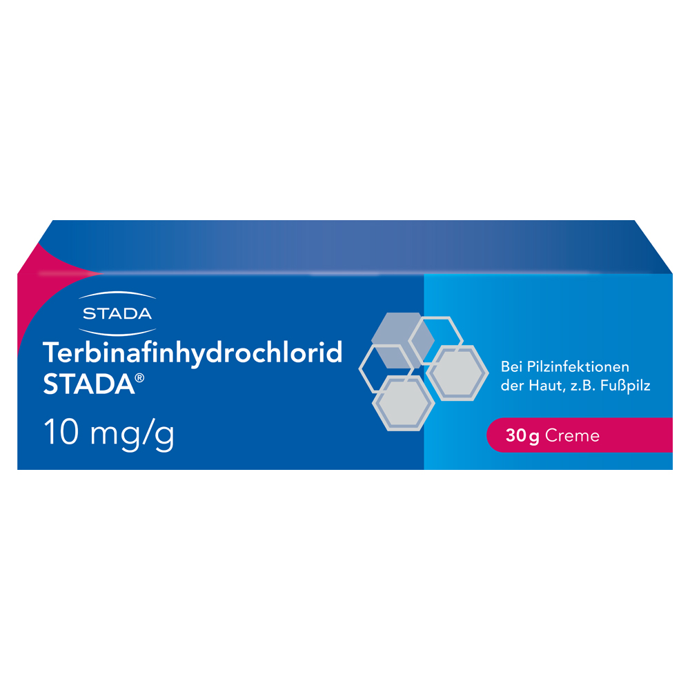 Terbinafinhydrochlorid STADA 10mg/g Creme 30 Gramm