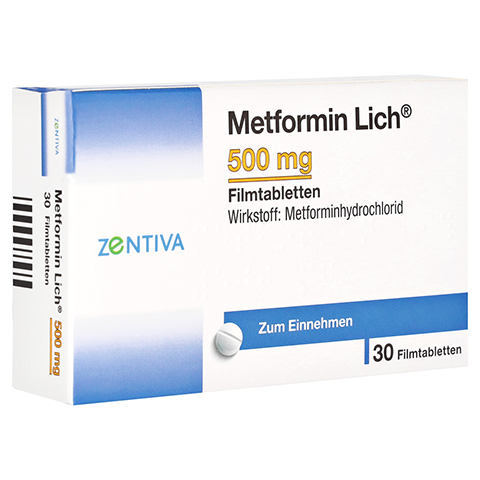 Metformin Lich 500mg 30 Stck N1