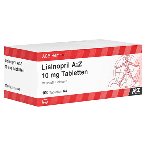 Lisinopril AbZ 10mg 100 Stck N3