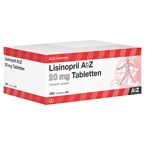 Lisinopril AbZ 20mg 100 Stck N3